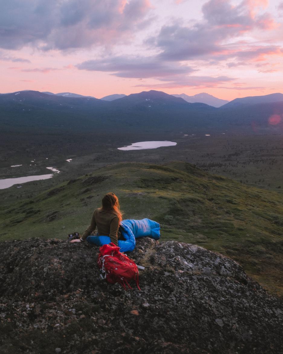 midnight sun camping