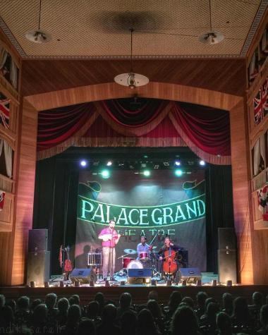 Palace Grand stage with performers