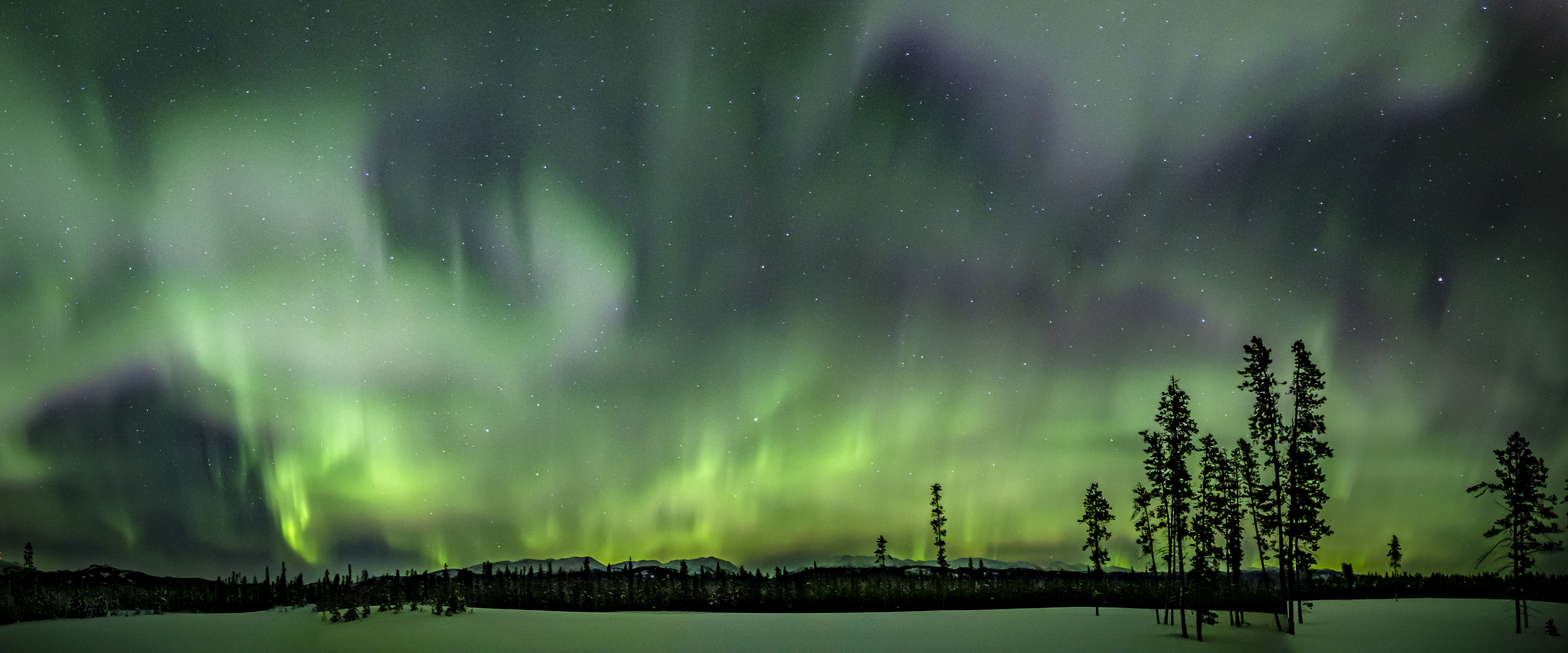 Aurora borealis lamp -  Canada