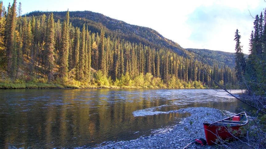 The Klondiker | Paddling the Big Salmon River | Travel Yukon - Yukon ...