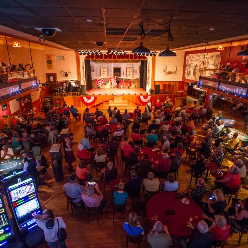 A full house at Diamond Tooth Gertie's
