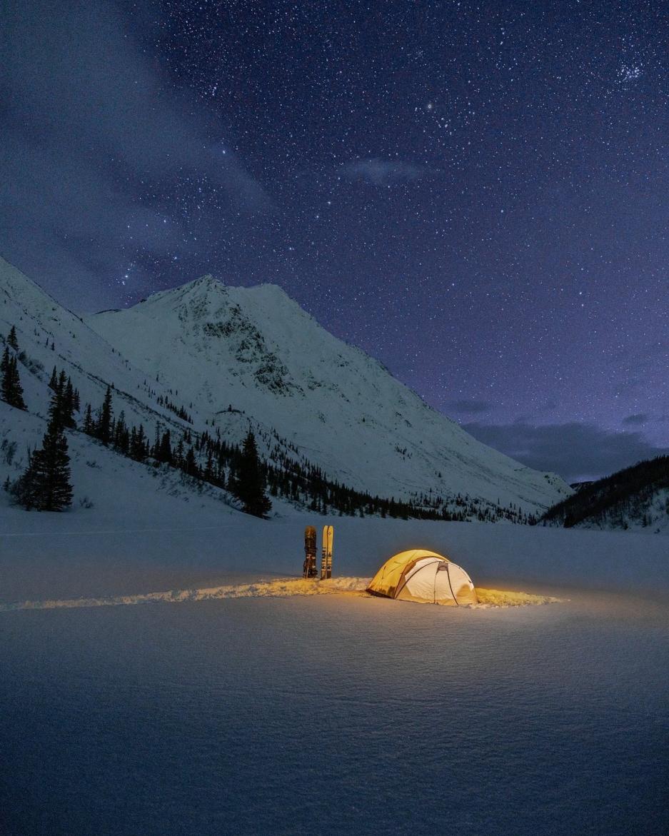 Play outside and stay outside, with winter camping, Travel Yukon - Yukon,  Canada