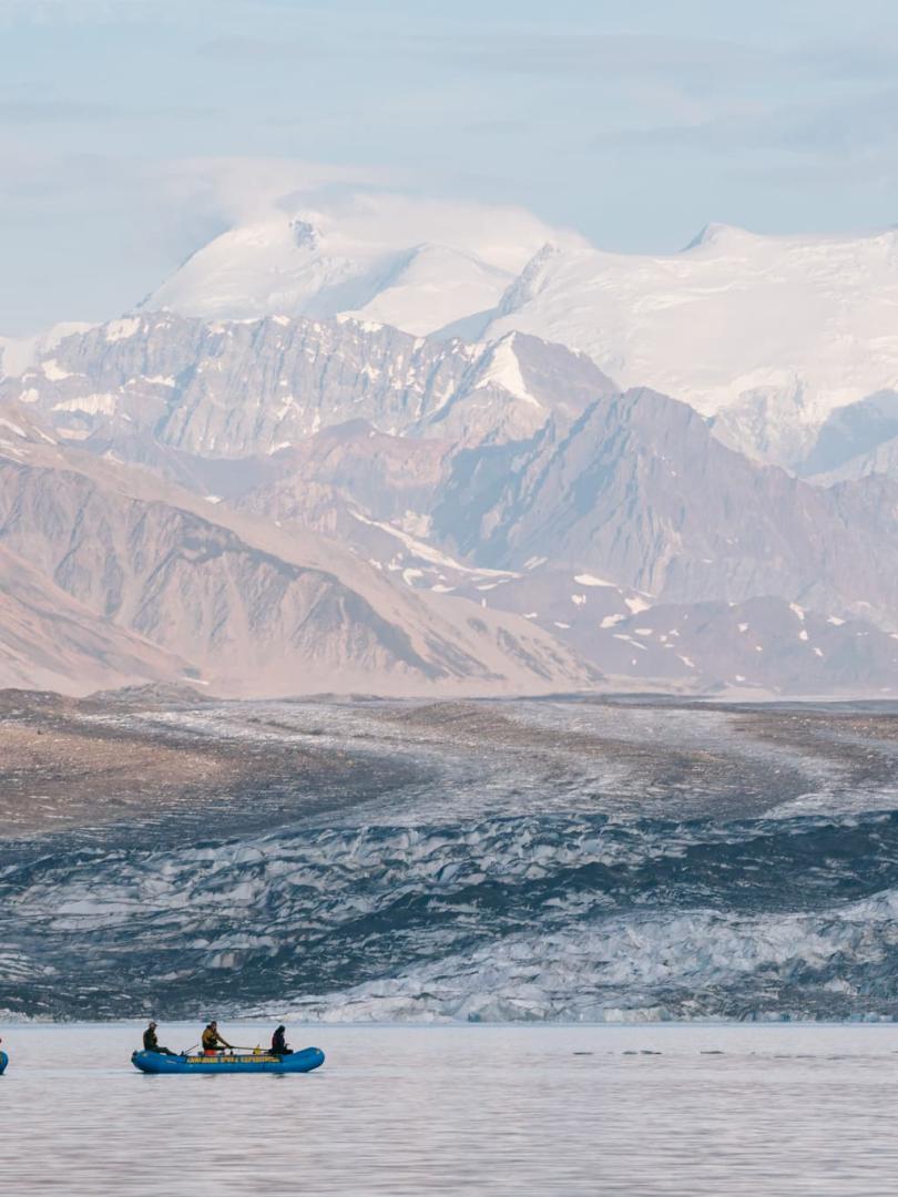 The mighty Alsek River